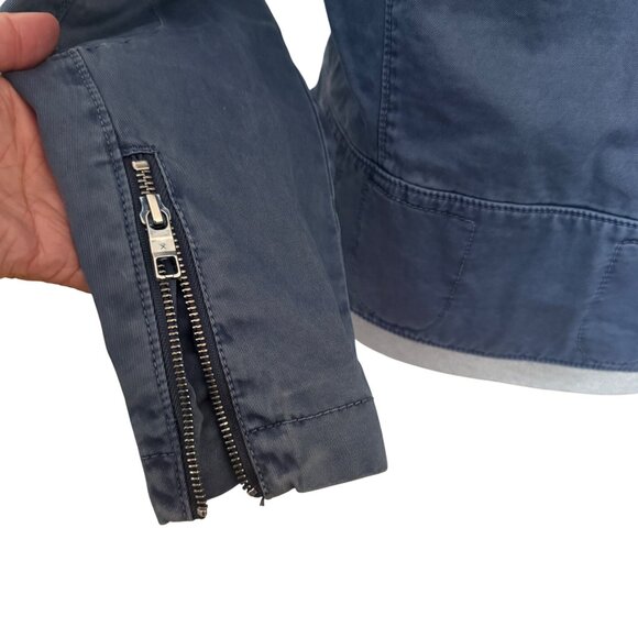 Closed Womens Blue Zip-Up Jacket Size XL - Picture 5 of 7